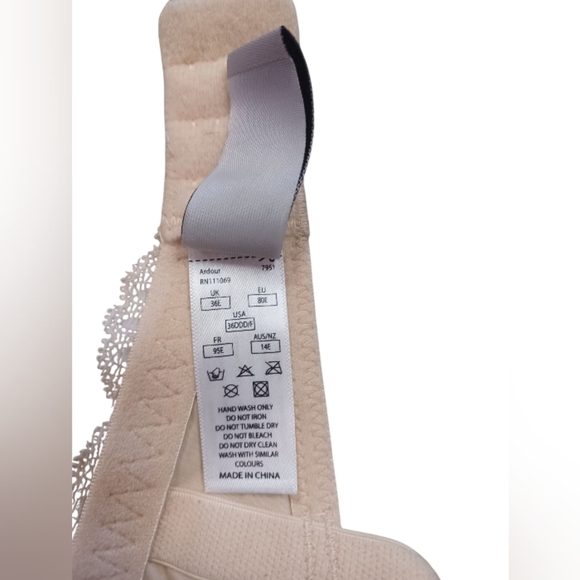 Panache NWT Cari Spacer Cashmere Bra Nude Size 32E - Picture 6 of 6